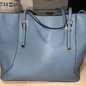 Elegant Blue Tote Bag